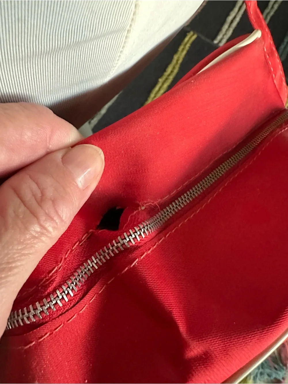 TWA Red Vintage Shoulder Bag Retro Air Travel